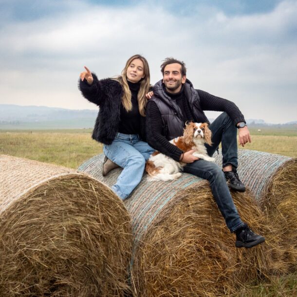 Para wśród natury Mieroszów