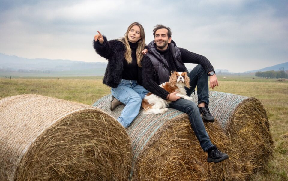 Para wśród natury Mieroszów